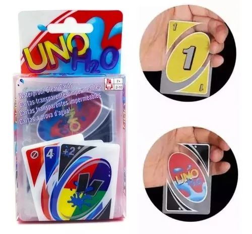 Cartas Juegos De Uno H2o Impermeables